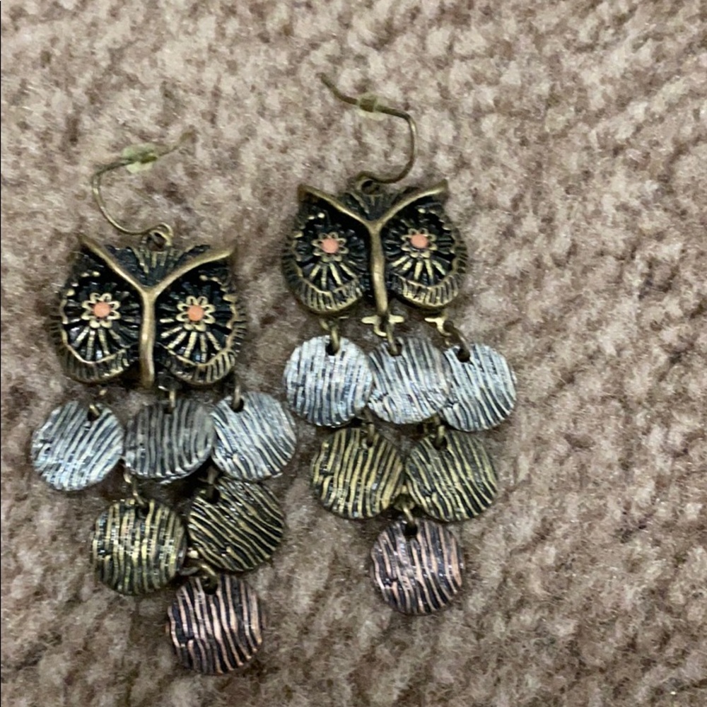 Owl earrings